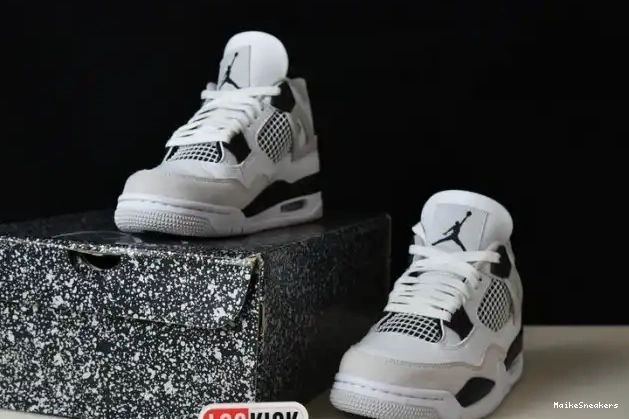 MaikeSneakers Black Jordan DH6927-111 Military 4 Retro 0610